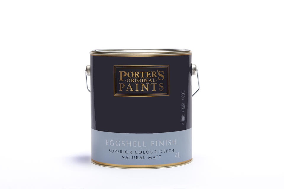 Porter’s Paints Eggshell Finish – Black Base