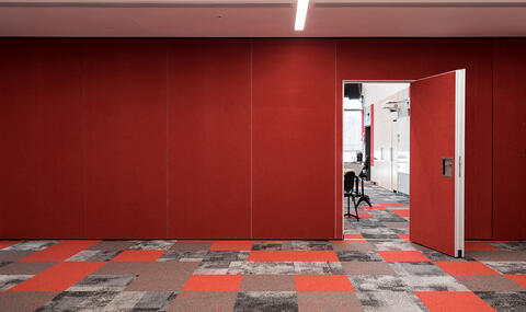 Autex Interior Acoustics – Variations; Surface Finishes / Print, Acoustic Timber™, Composition® Peel'n'Stick